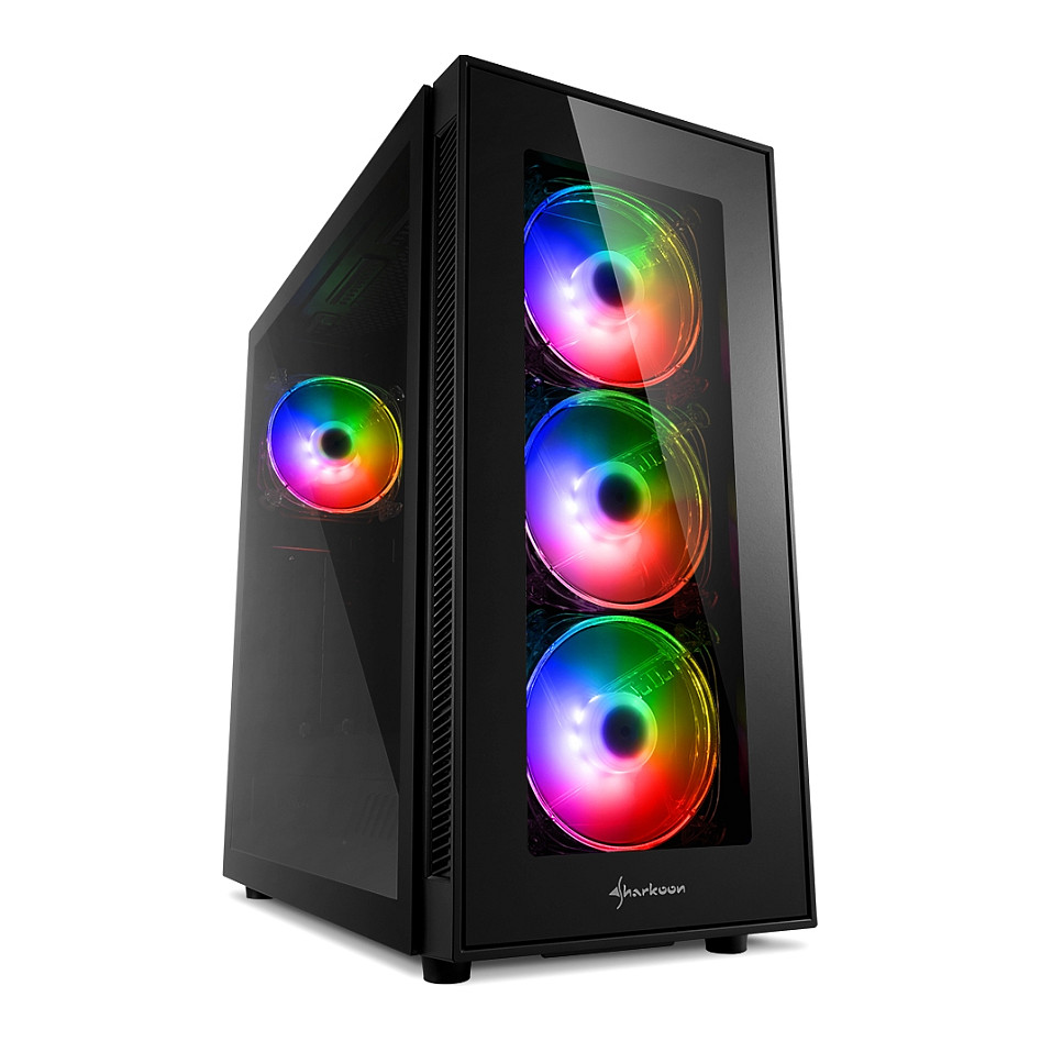 Kasë Midi Sharkoon TG5 Pro RGB - 1