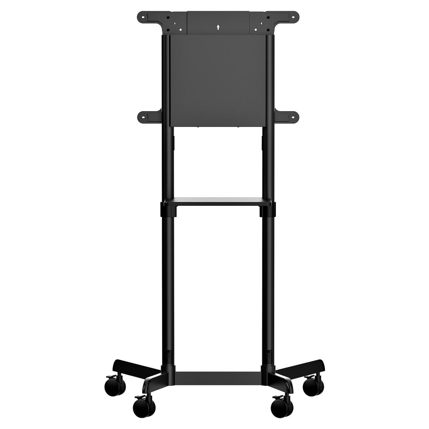 Mbajtëse për TV StarTech.com / 37"-70" / 70kg / VESA 200x200-600x400 / Me Rrota / Rrotullim 90° / Inklinim - Zezë - 2
