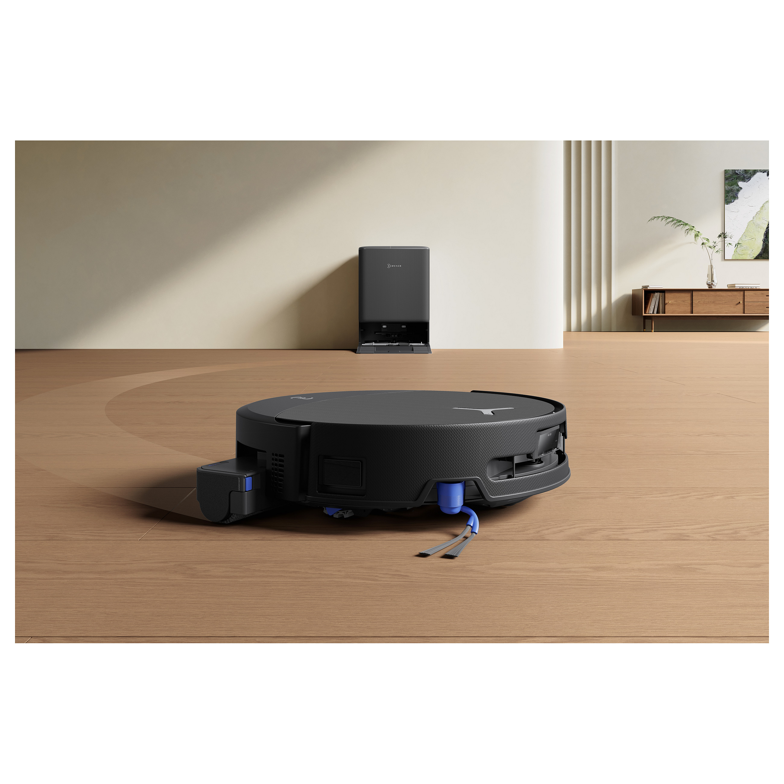 Fshesë Robotike DEEBOT T90 PRO OMNI with base station 30000 Pa - Zezë - 20