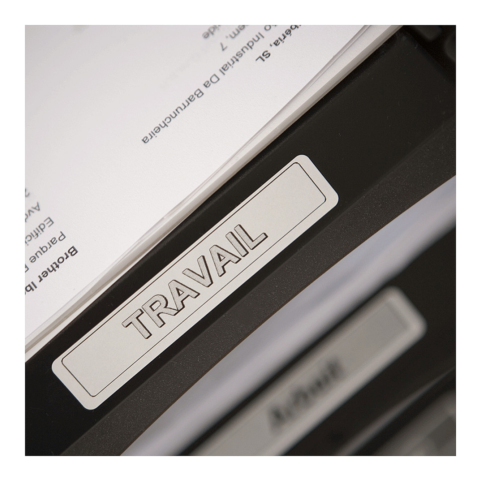 Letër Brother DK-11204 Single Labels Black on White / 17 × 54 mm / 400 Labels - 2