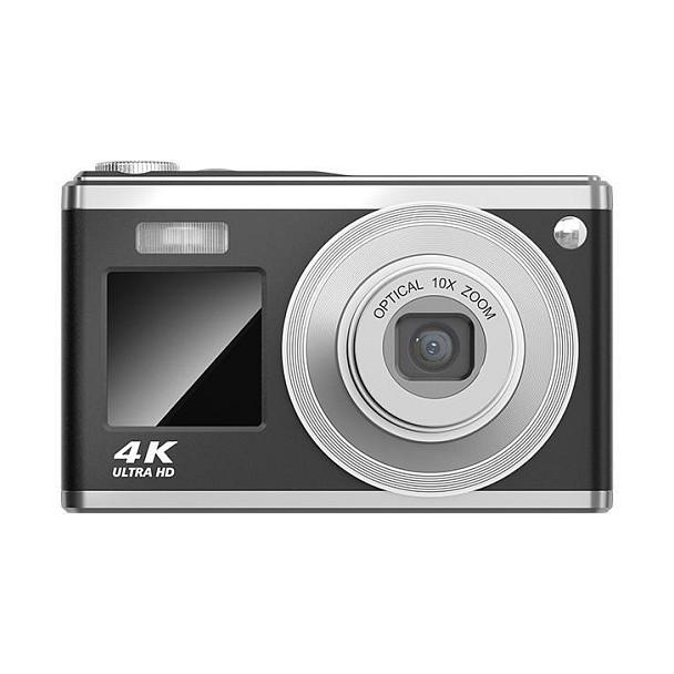 Kamerë digjitale Rollei Compactline 10x / 60MP / 10x Optical Zoom / 4K / Dual Display - Gri/Argjend - 1