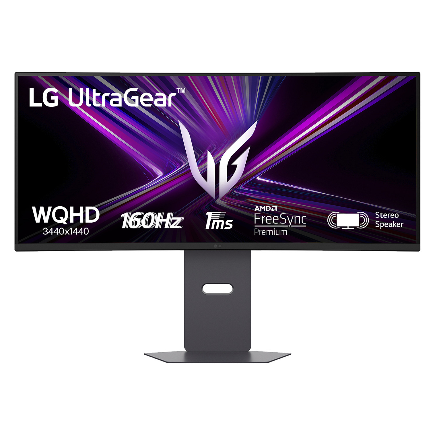 Monitor Gaming LG UltraGear 34G600A-B / 34"/ Wide Quad HD VA / LCD / Curved / 160 Hz / 5 ms / HDMI+DP+HDCP - Zezë - 1