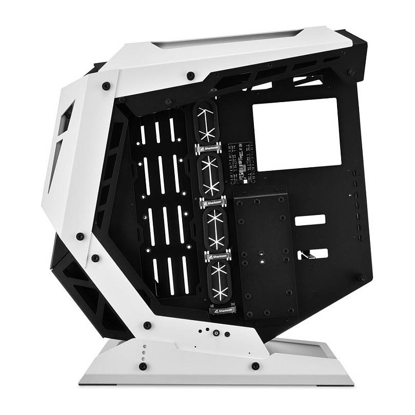 Kasë Midi Sharkoon ELITE SHARK CA700 – Zezë/Bardhë - 8