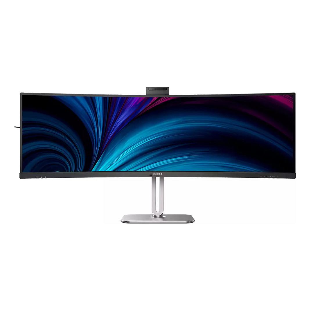 Monitor i Lakuar Philips 49B2U6903CH / 49" Dual QHD 100 Hz 4 ms VA Curved / HDMI DP USB-C / e zezë dhe hiri - 2