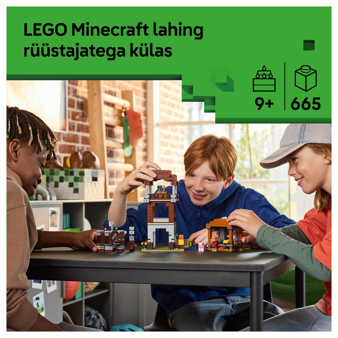 LEGO Minecraft The Pillager Outpost and Ravager - 31