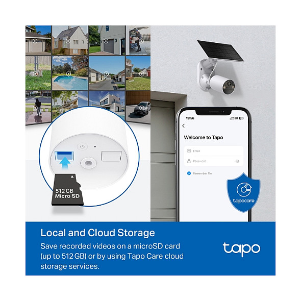 Kamerë Sigurie IP CCTV TP-Link Tapo C410 KIT / Bullet / 3MP / 3.17mm / 111° FOV / Wi-Fi - Bardhë - 10