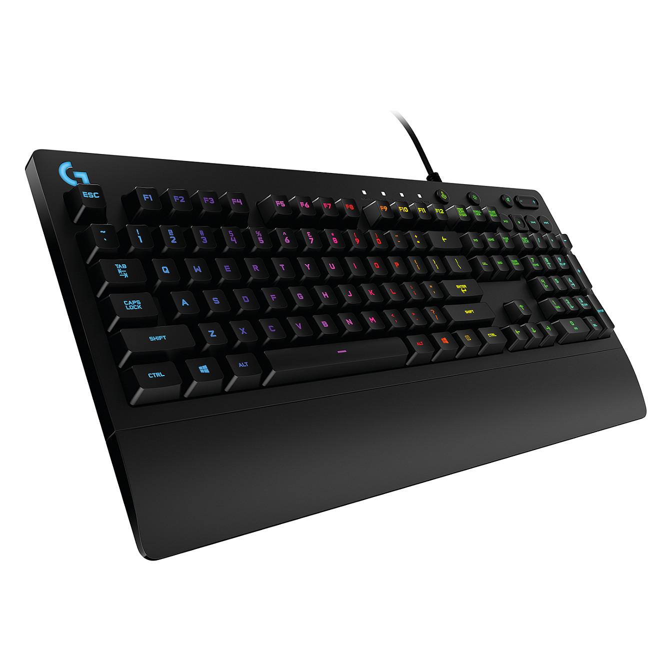 Tastierë Gaming me Kabllo Logitech G213 Prodigy, Membrane Mech-Dome, Full Size, RGB, Anti-Ghosting, USB - Zezë - 2