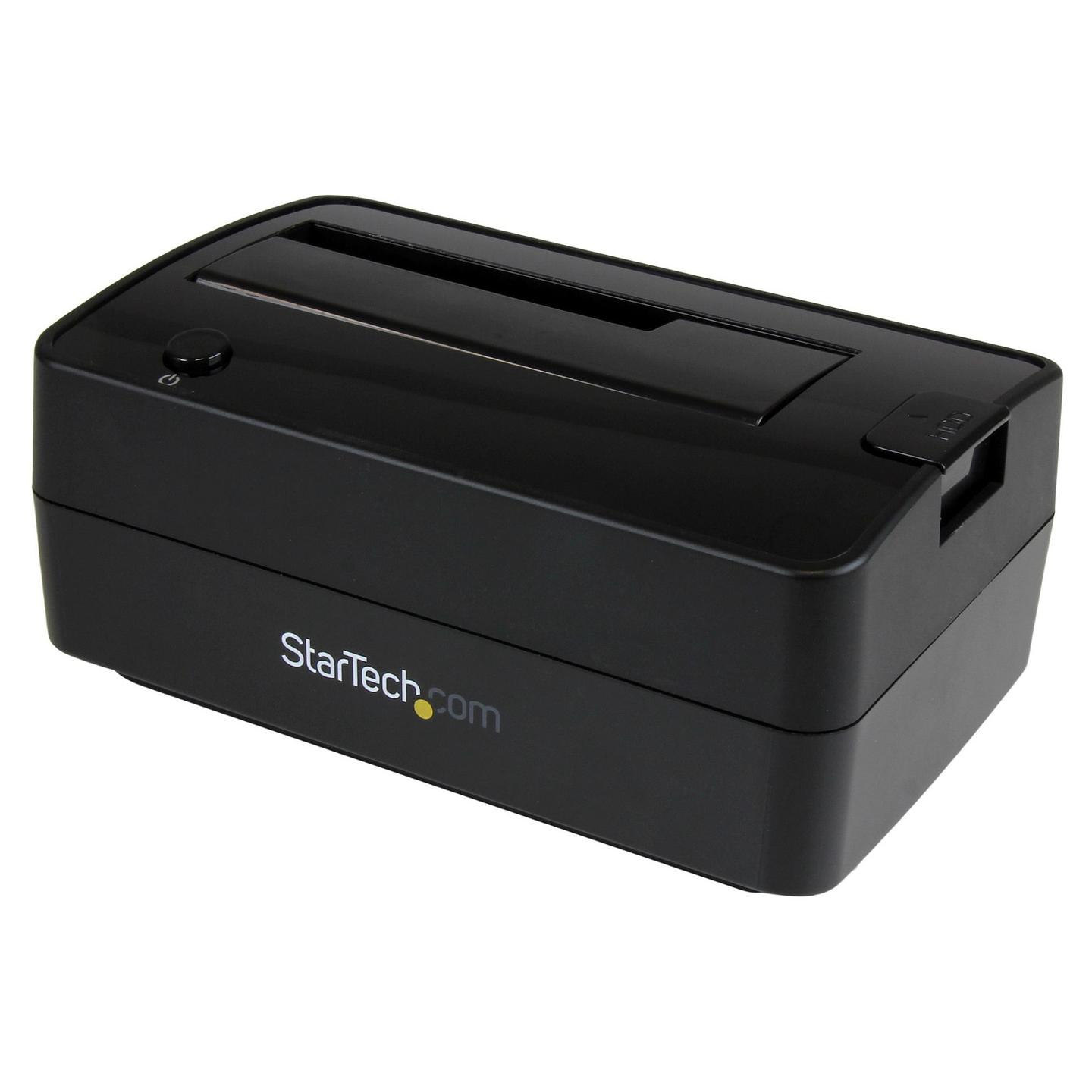 Docking Station për HDD/SSD StarTech.com SDOCKU313E , 1 Bay , 2.5"/3.5" , SATA III , USB 3.1 Gen 2 , 10Gbps , eSATA - Zezë