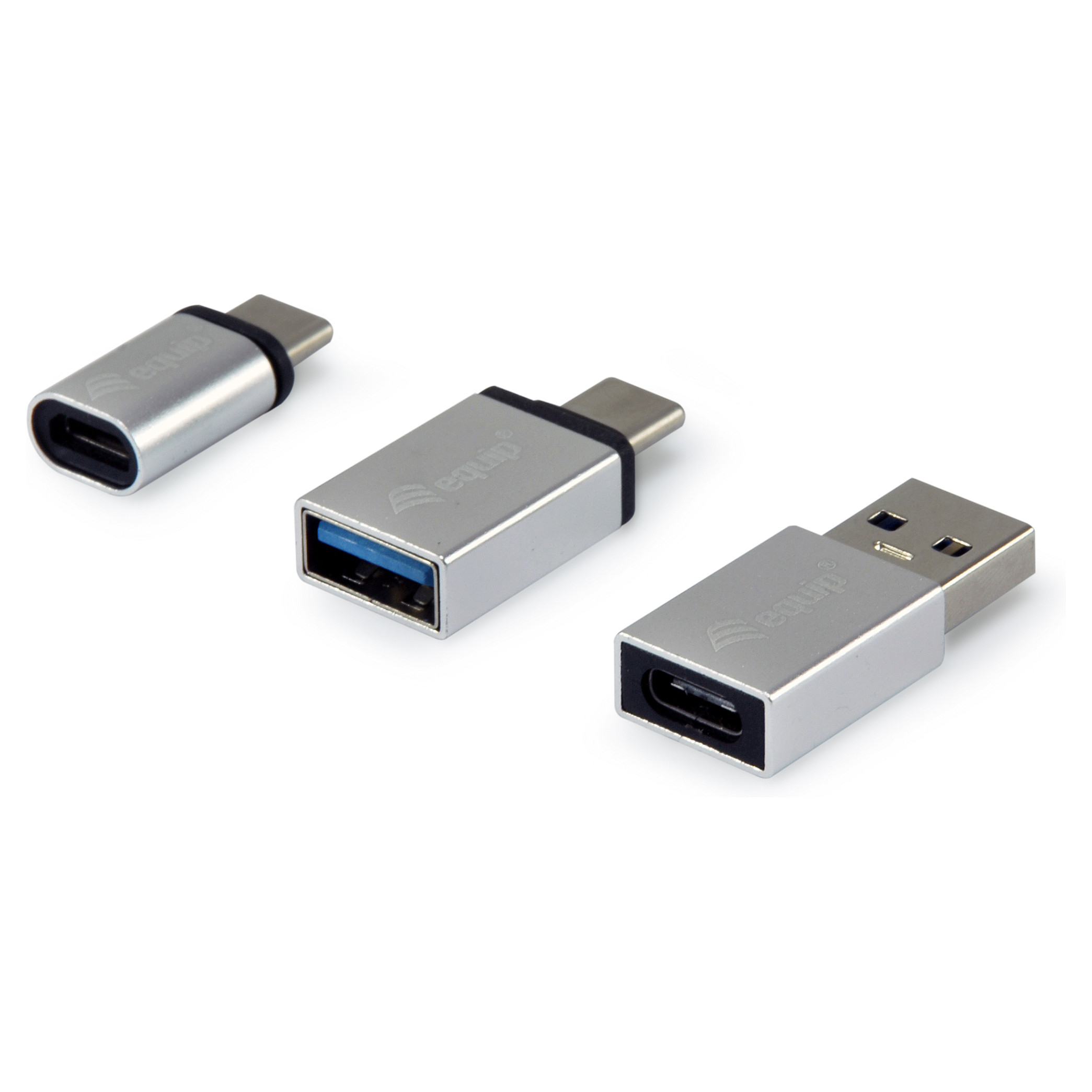 Adapter USB-C–1xMicroUSB+2xUSB-A / Equip – Argjend - 2