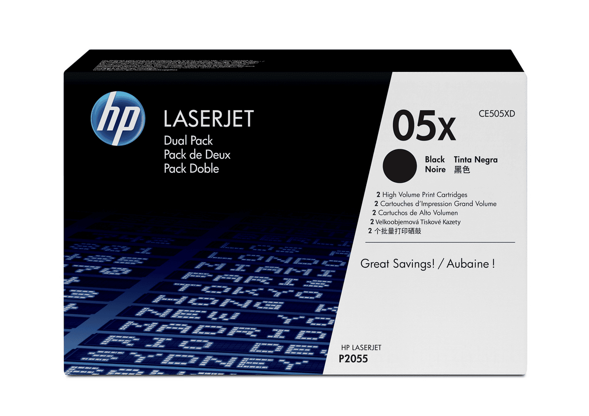 Toner HP 05XD / CE505XD / Double Pack – Zezë - 1