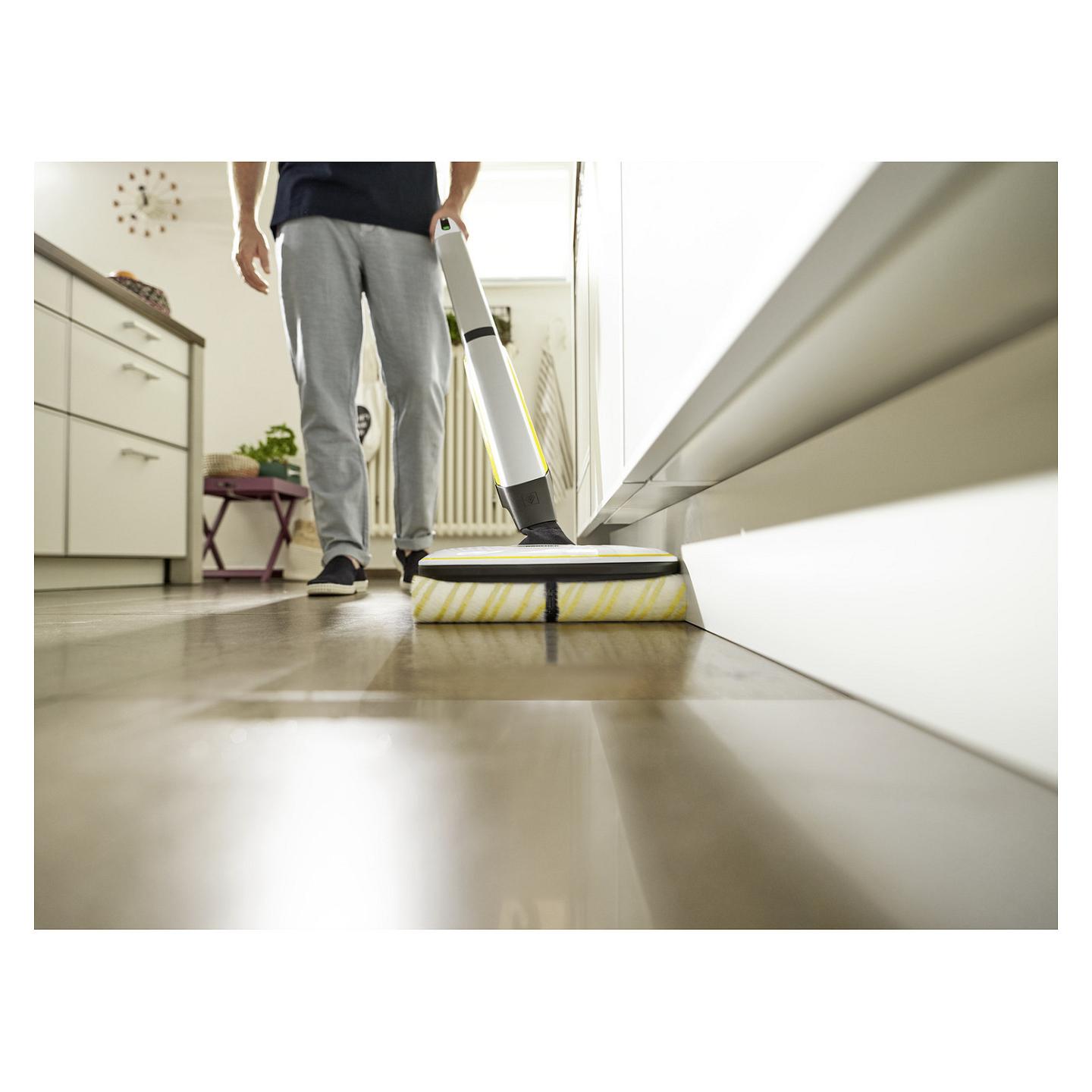 Fshesë me vakum për dysheme Kärcher FC 7 Cordless / 25V / 45 min / 30cm / 0.4L - Bardhë/Zezë - 6