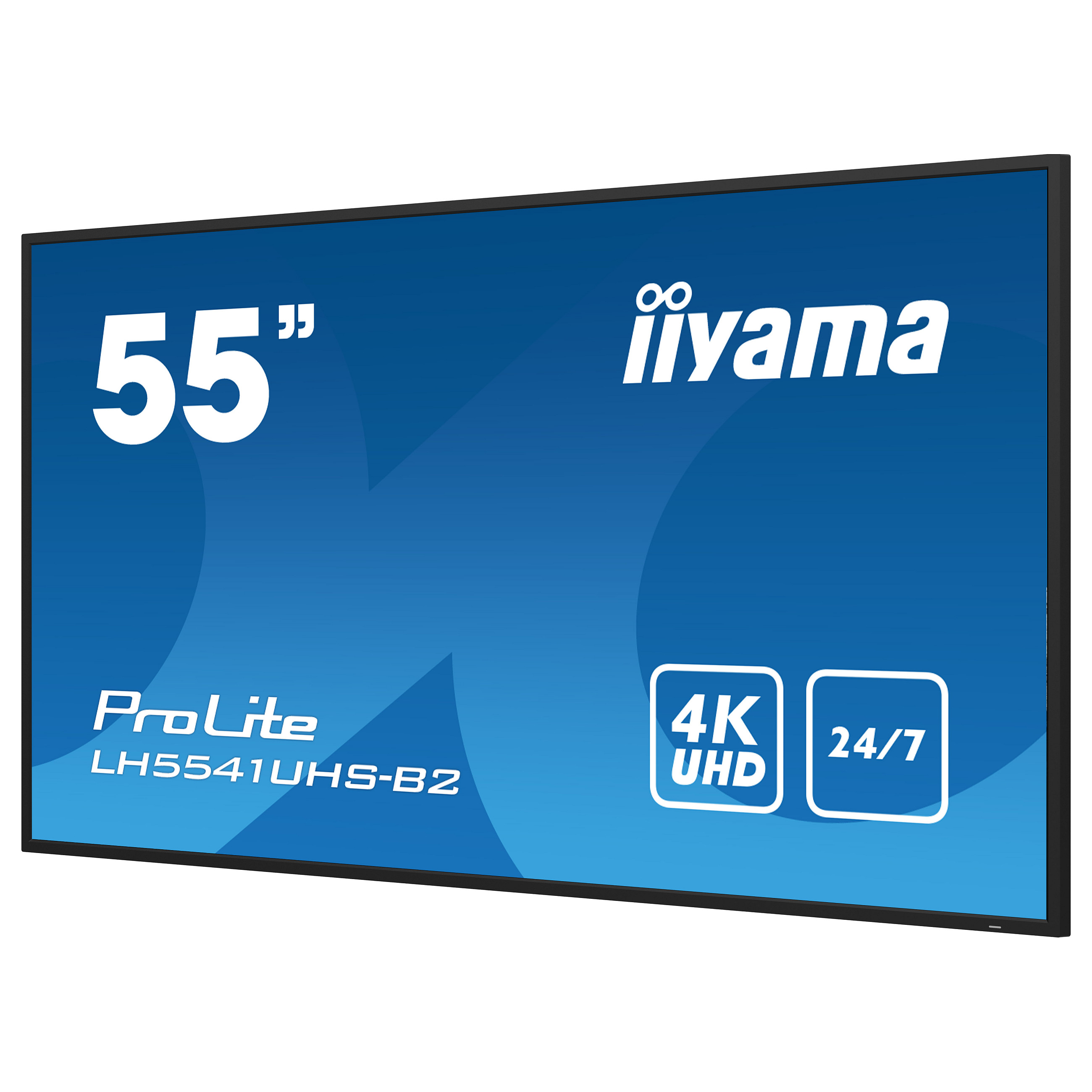 Ekran Prezantues iiyama LH5541UHS-B2 / 55″/ 4K Ultra HD LCD / 60Hz / 8ms / HDMI + DVI + VGA + USB - Zezë - 7