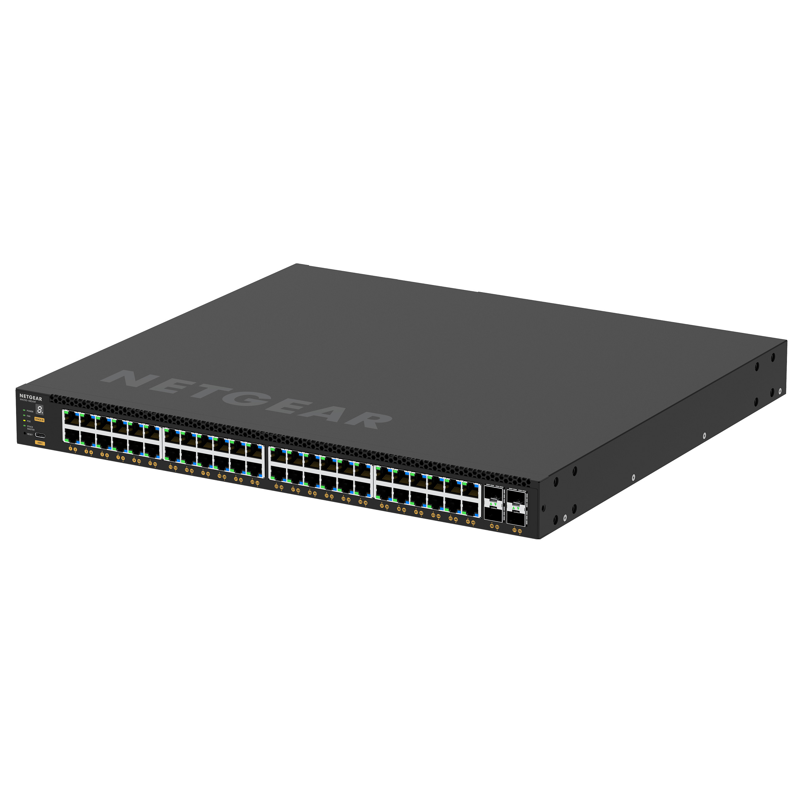 NETGEAR Switch 52-Port M4350-48G4XF 48x GE PoE+ 4x SFP+ - 5