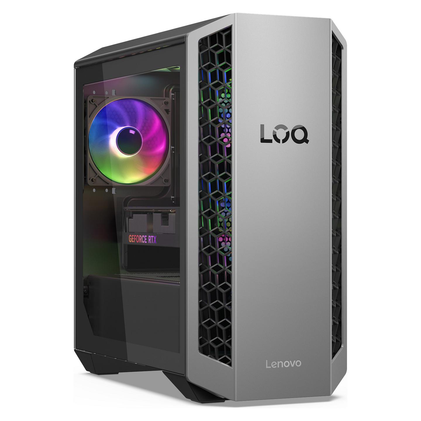 Kompjuter Gaming Lenovo LOQ Tower 26ADR10 / Ryzen 7 8745HX / 32GB DDR5 / 1TB / RTX 5070 12GB – Zezë - 3