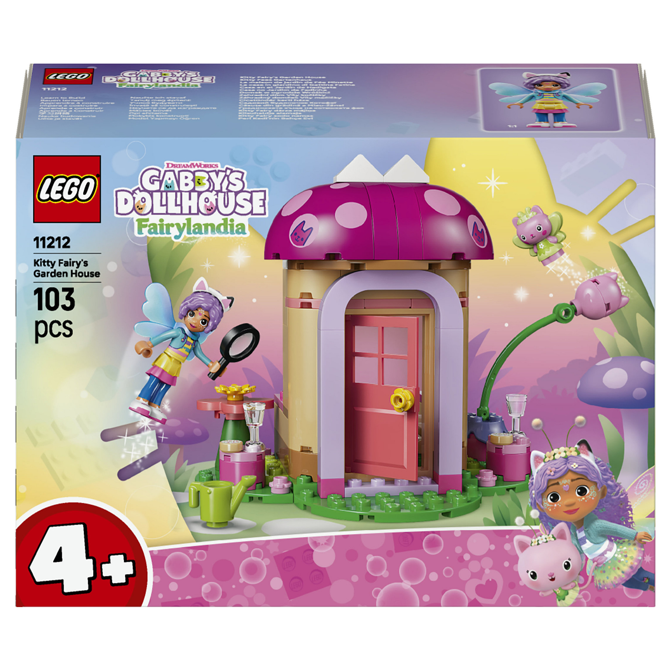 LEGO Kitty Fees Gartenhaus