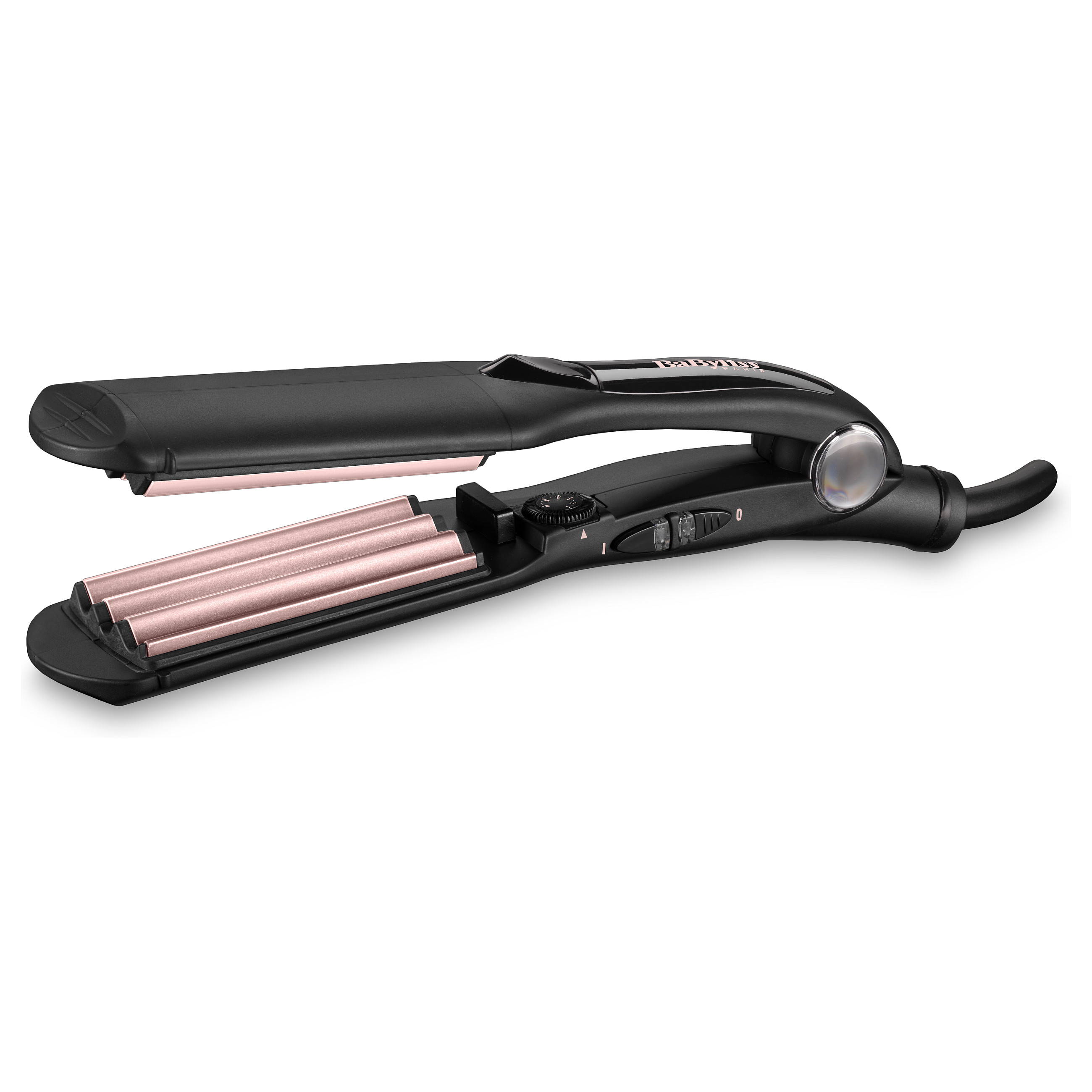 Stiluese për flokë BaByliss The Crimper 2165CE / Tourmaline-Ceramic / 35 mm / 10 Temperatura / 120–210°C – Zezë - 1