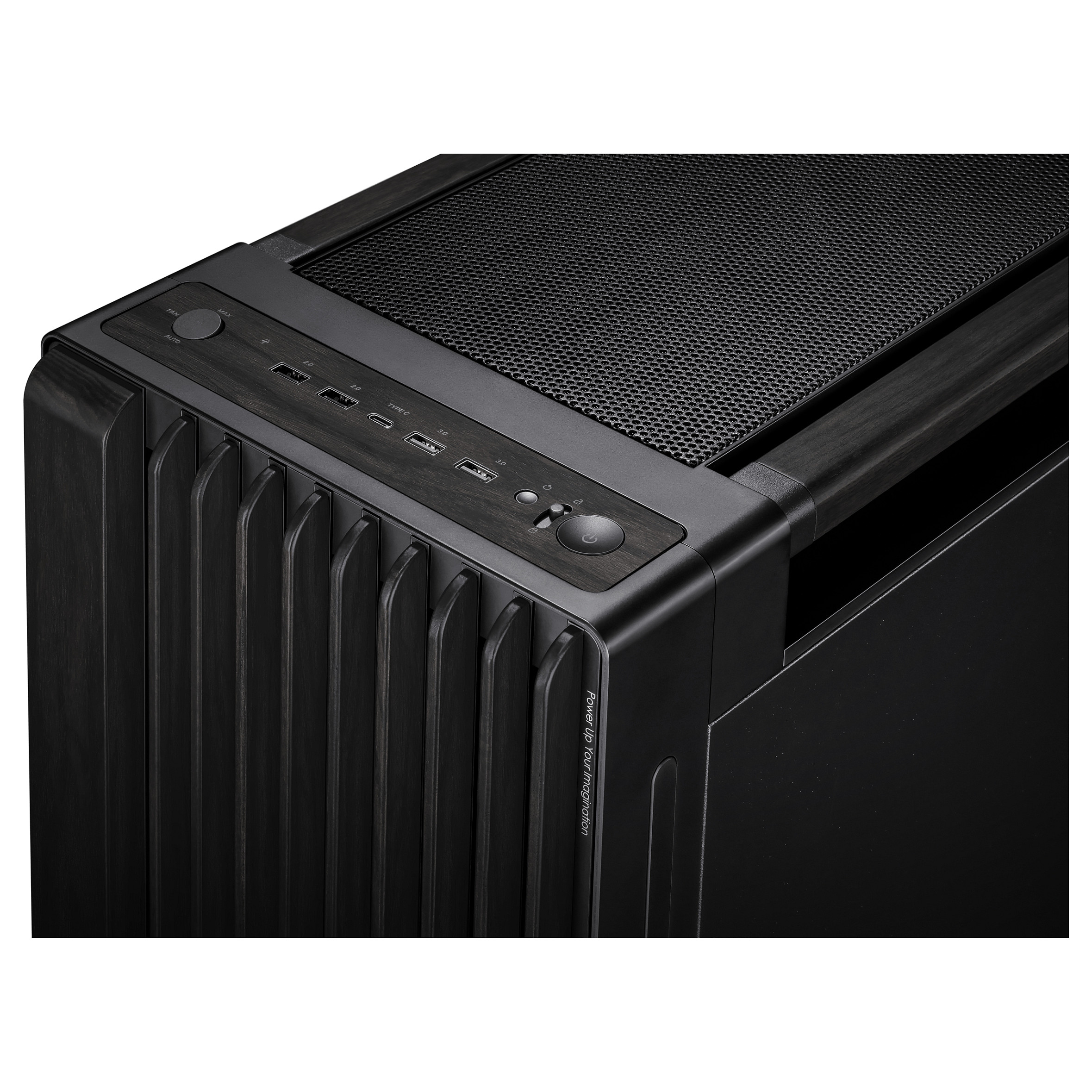 Kasë Asus ProArt PA602 Wood TG PWM -Zezë - 11