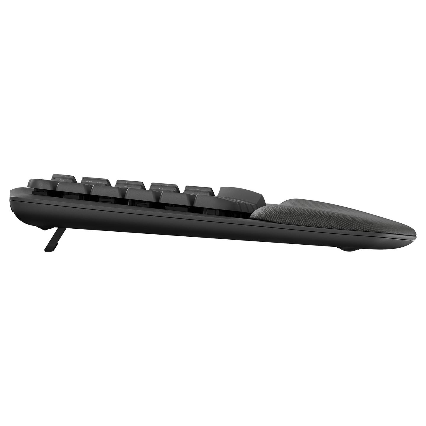 Tastierë pa Kabllo Logitech Wave Keys, Plunger, Full Size, Bluetooth + Logi Bolt 2.4GHz - Grafit - 6