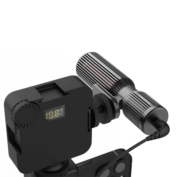Mikrofon Thronmax C1P Professional StreamMic Kit / Shotgun / Superkardioid / 14mm / 3.5mm / Video Light / Tripod - Zezë - 3
