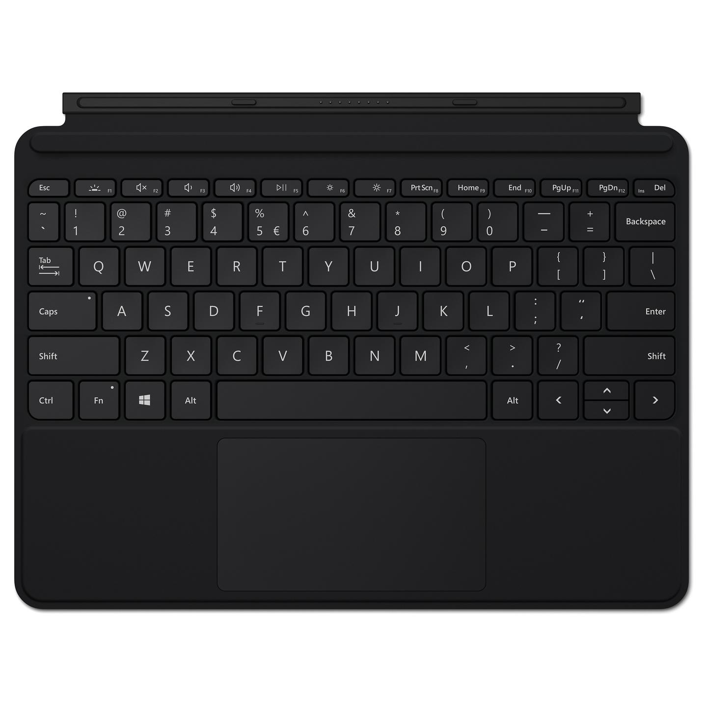 Tastierë për Tablet Microsoft Surface Go Type Cover KCN-00029, QWERTY, Trackpad, Backlit - Zezë