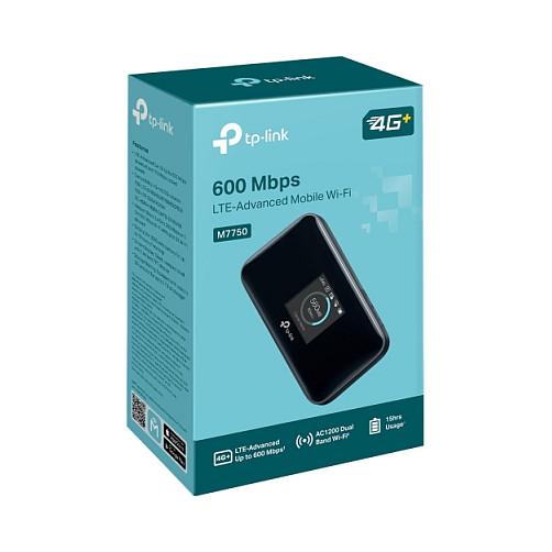 TP-Link, M7750(EU), Ruter, Wi-Fi 5, AC1200, Dual-Band, 4G LTE-Advanced Cat 12, 600Mbps, Nano-SIM, MicroSD, 3280mAh, Zezë - 5