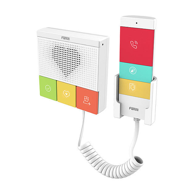 Fanvil Y501-Y SIP Healthcare Intercom – IP Telefon për Thirrje Infermierësh / Kujdes Shëndetësor - 3