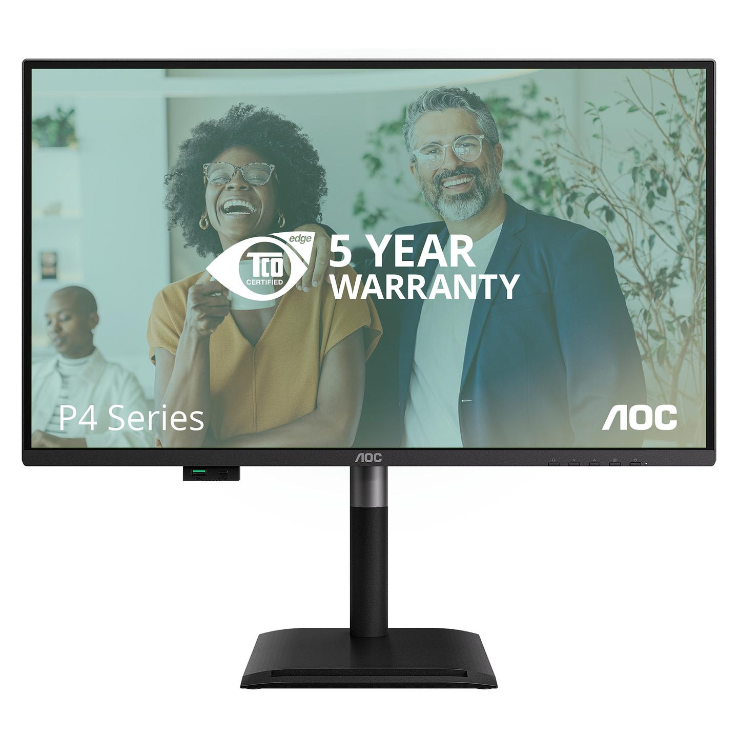 Monitor AOC Q27P4CV / 27" / QHD / 120 Hz / 4 ms / HDMI + DisplayPort + USB-C - Zezë - 6