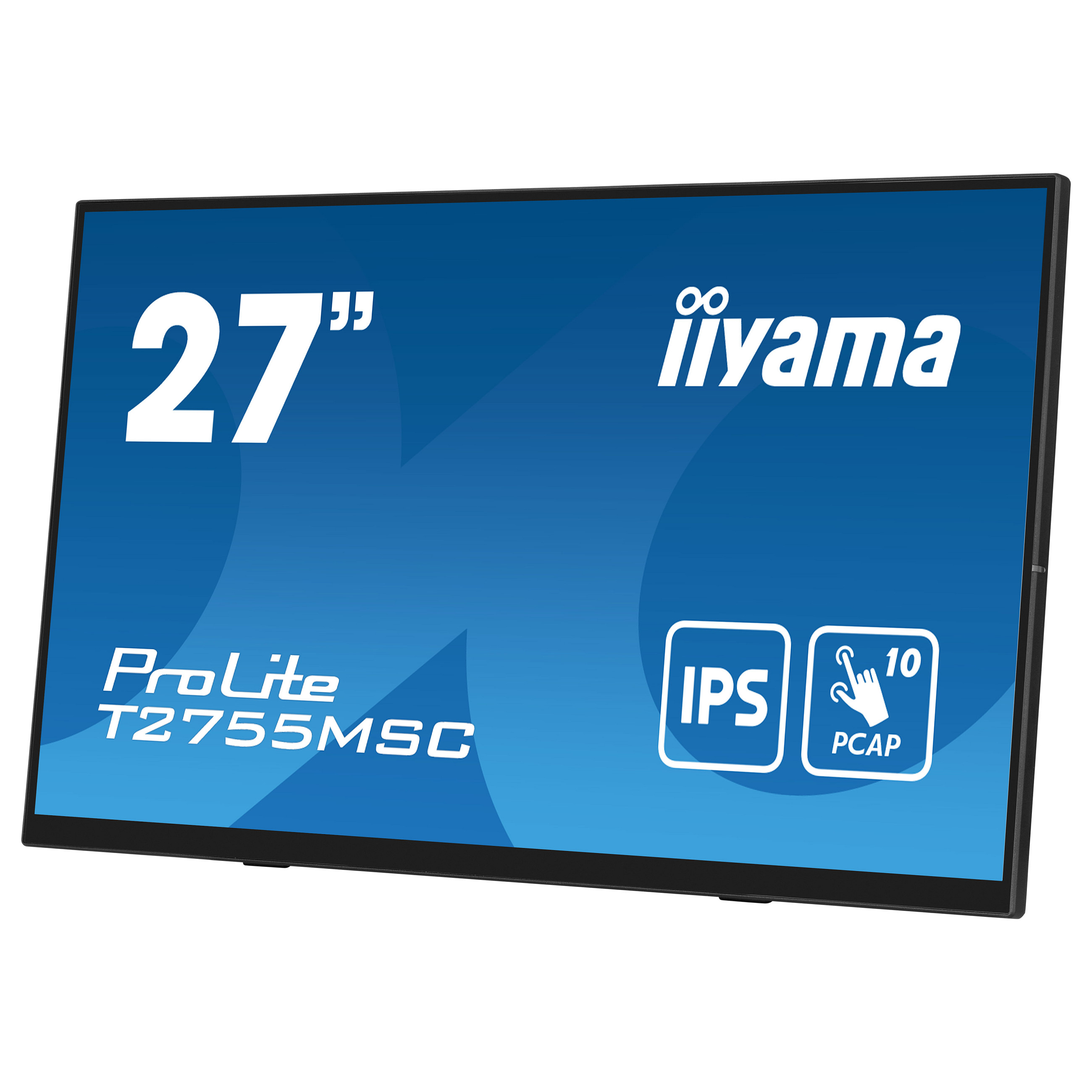 Monitor iiyama 68.6cm/27" (1920x1080) iiyama ProLite T2755MSC-B1 16:9 FHD IPS Touch 5ms 60Hz HDMI DP USB Speaker Zi - 5