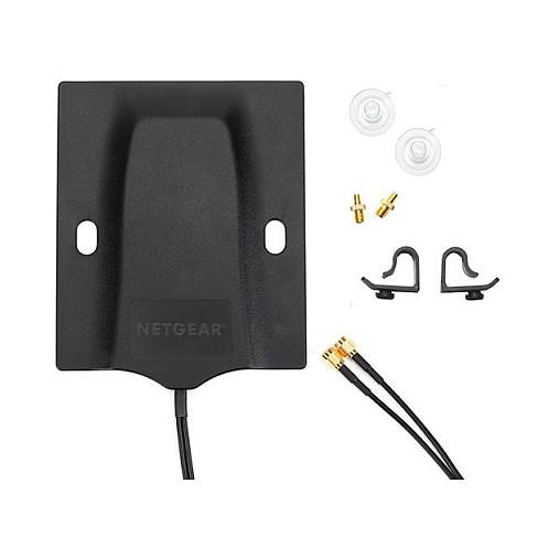 Antena për rrjet NETGEAR 6000451, 3G/4G/5G, 2.5dBi, 600–960/1710–5925MHz, MIMO, Omnidireksionale, 2x SMA + 2x TS-9 - Zezë