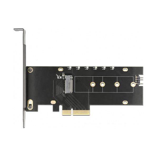 Kartë Zgjerimi PCI Express Delock 89013 / PCIe 4.0 x4 / 1x M.2 Key M / NVMe / Low Profile - 3