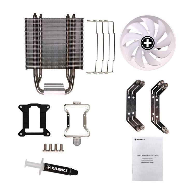 Ftohës për Procesor Xilence M403PRO.W.ARGB, 150W TDP, 120mm, ARGB - Bardhë - 7