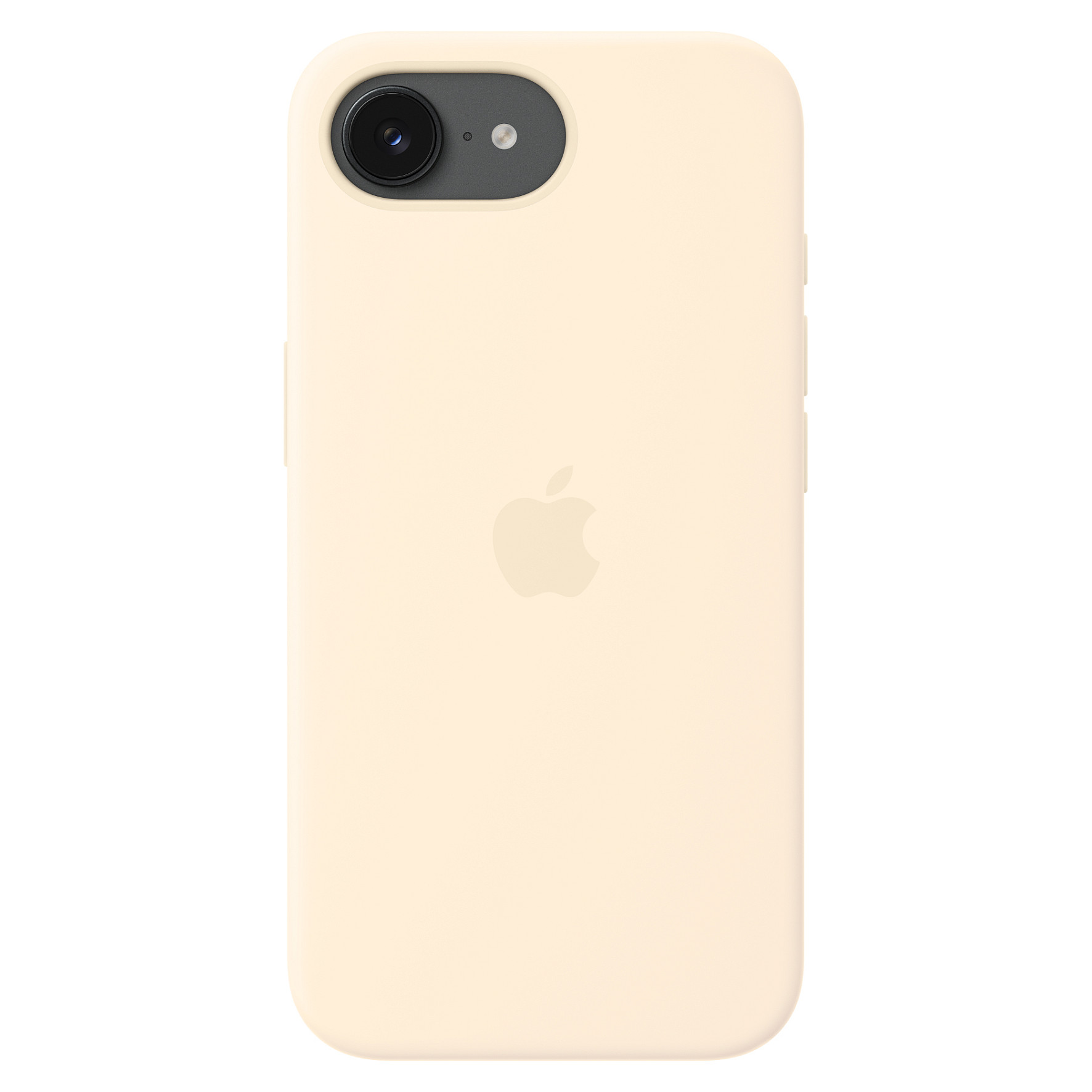 Mbrojtëse Apple iPhone 17e / Silicone Case / MagSafe - Krem - 3