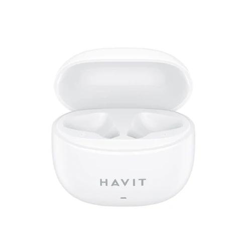Kufje pa Kabllo HAVIT TW941 / TWS / Bluetooth 5.3 / 13mm / USB-C – Bardhë - 4