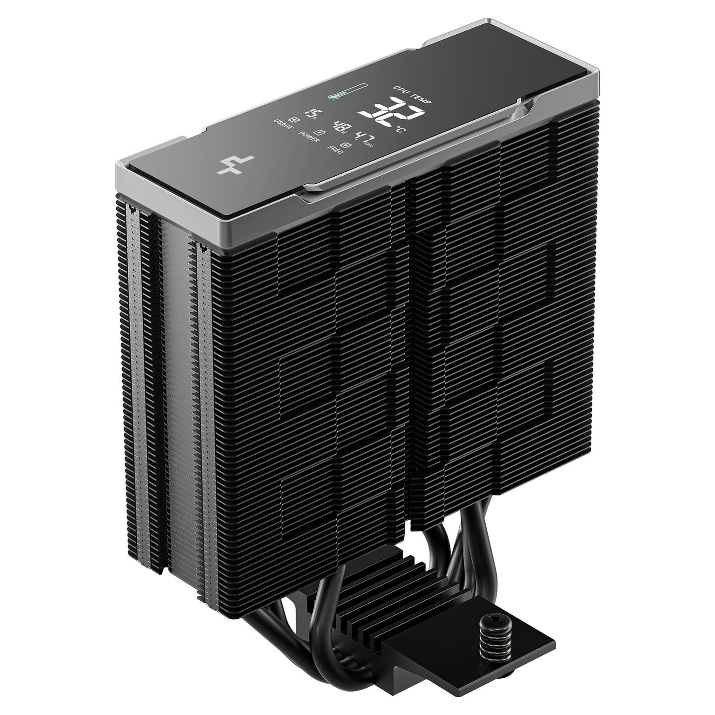 Ftohës për procesor DeepCool AK400 G2 Digital NYX / 120mm / LCD - Zezë - 6