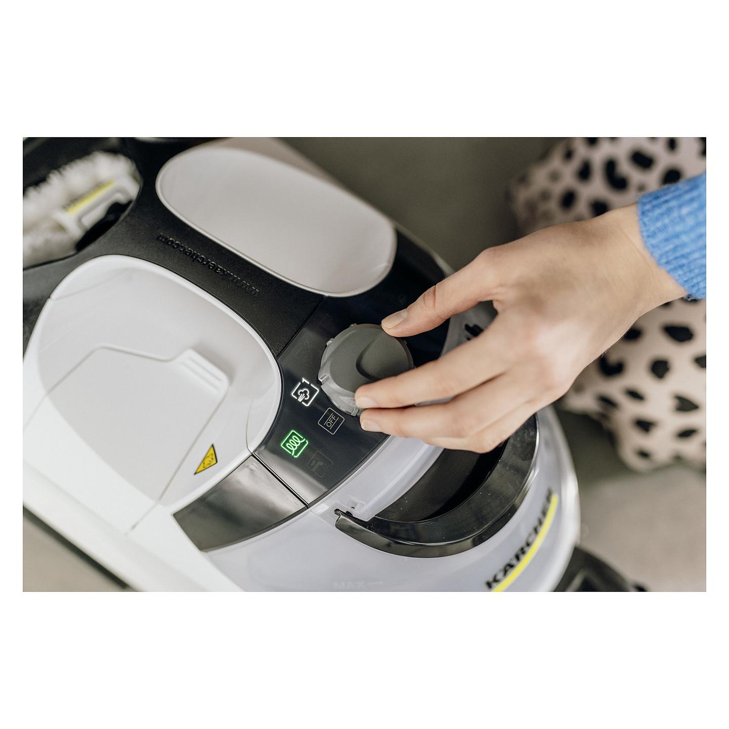 Pastrues me avull Kärcher SC 5 EasyFix Iron Plug / 2250W / 4.2 Bar / 1.5L / EasyFix - Zezë/Bardhë - 8
