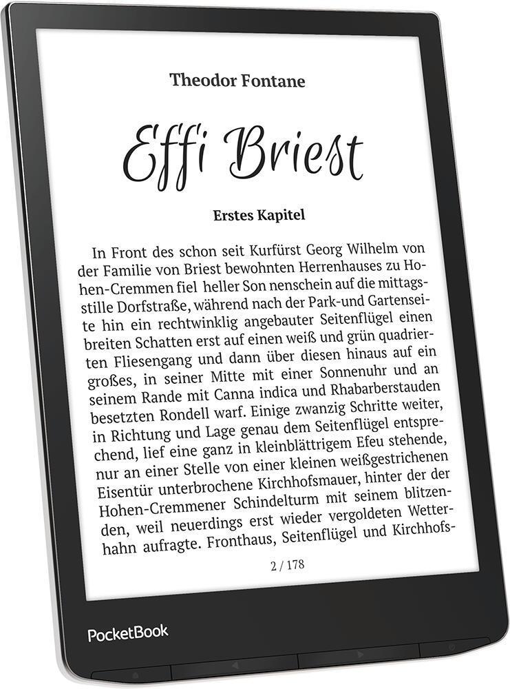 E-book PocketBook InkPad 4 EU / PB743G-U-WW / 7.8" / 32GB - Zezë/Argjendtë - 4
