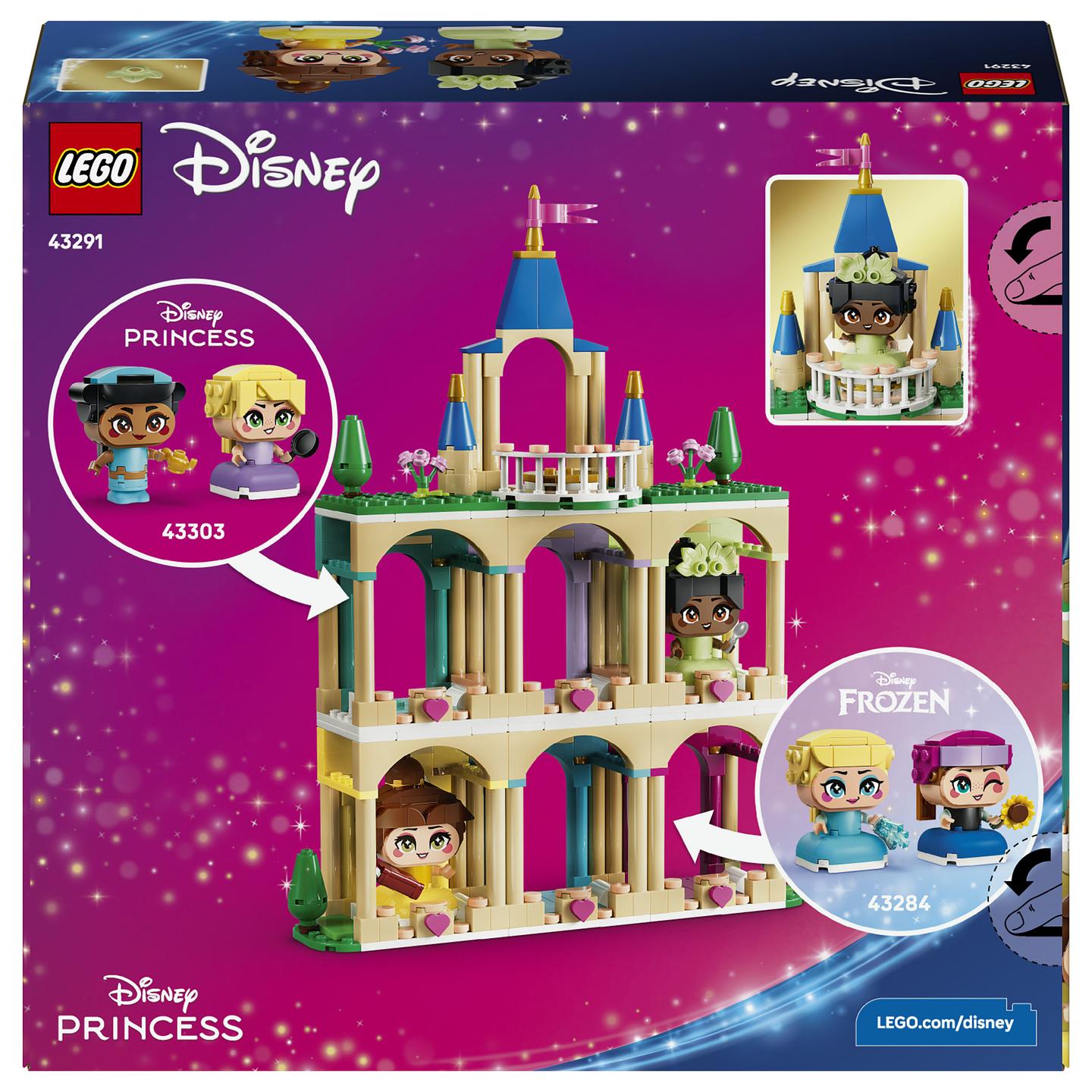 LEGO Disney Princess Mini Belle & Tiana with Castle 43291 - 8
