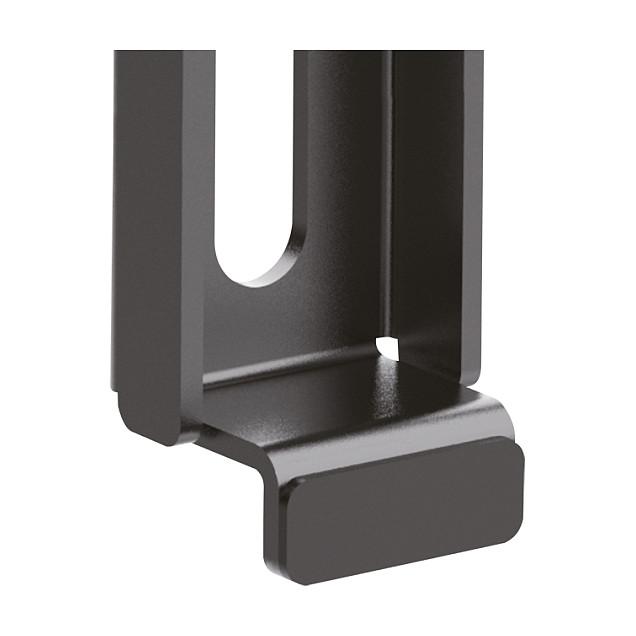 Mbajtëse Muri për TV LogiLink BP0116, 32"-65", fikse, VESA 200 × 200 deri 400 × 300mm, deri 40kg - Zezë - 3