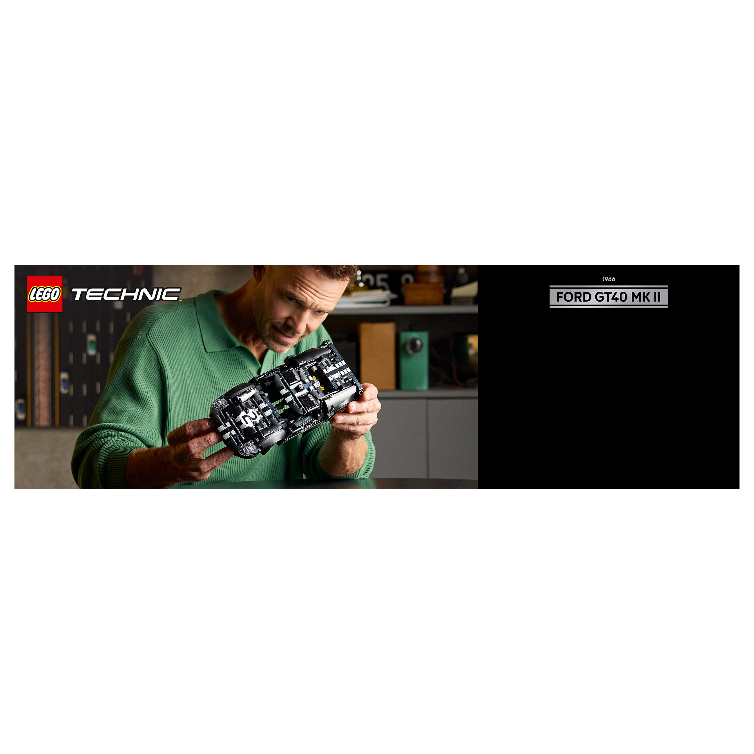 LEGO Technic 1966 Ford GT40 MKII Race Car 42223 - 33
