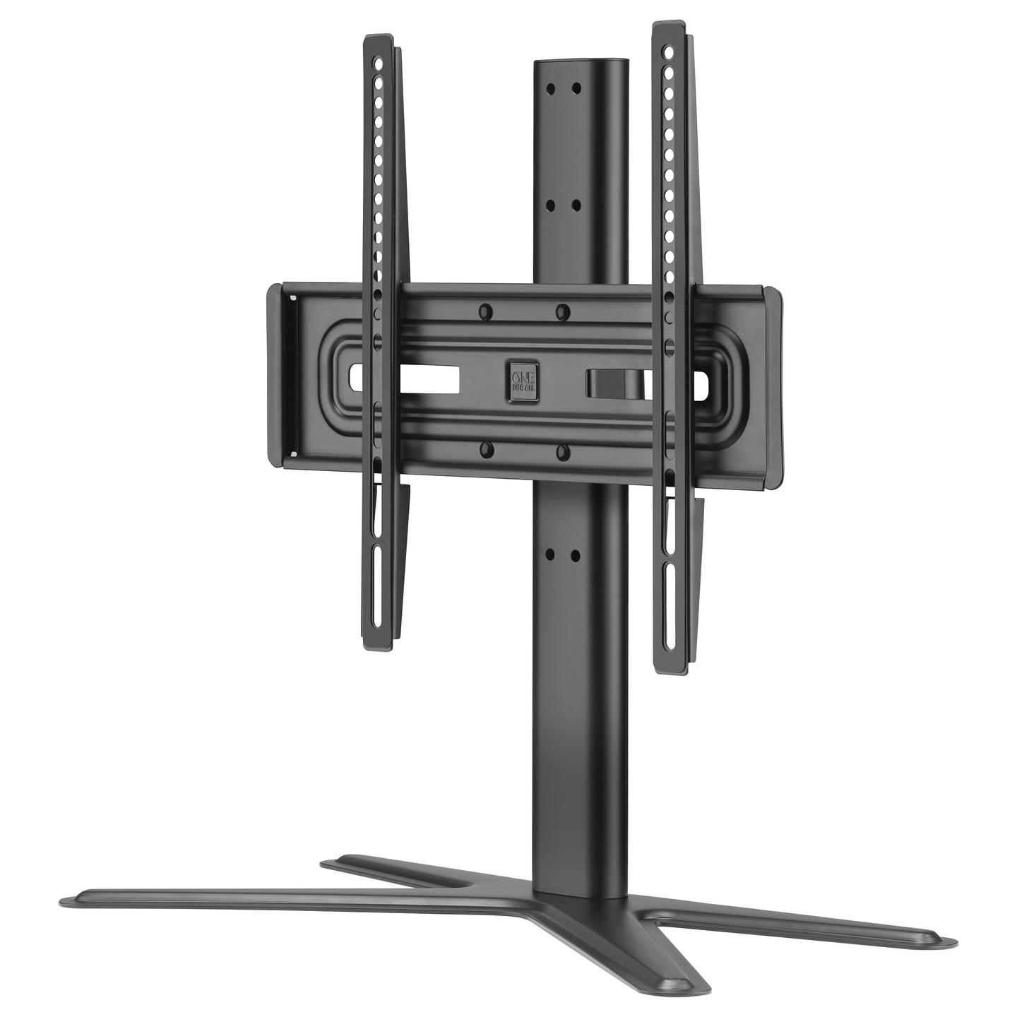 Mbajtëse për TV One For All WM 4471 / 32"-65" / 40kg / Tavolinë / Rregullim Lartësie / Tilt ±15° / Swivel 90° - Zezë - 2