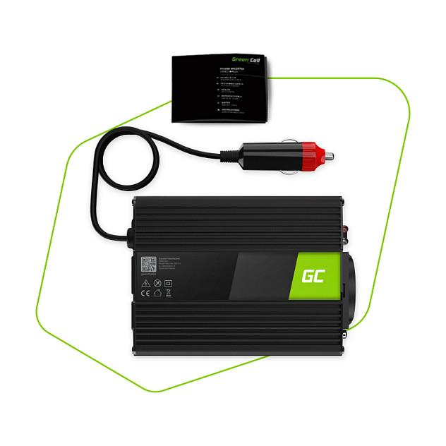 Inverter Green Cell INV28, 24 V, për automjet - Zezë - 3