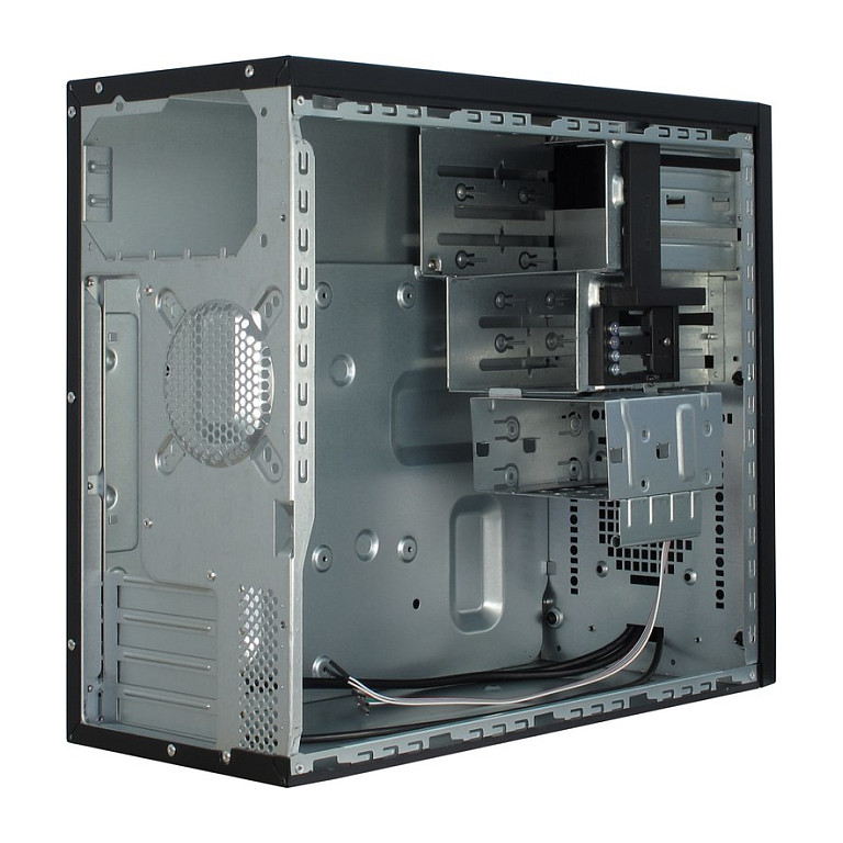 Kasë PC Inter-Tech TM-515 / Micro Tower / Micro-ATX / 2x USB 3.0 / 2x 5.25" Bay - Zezë - 7