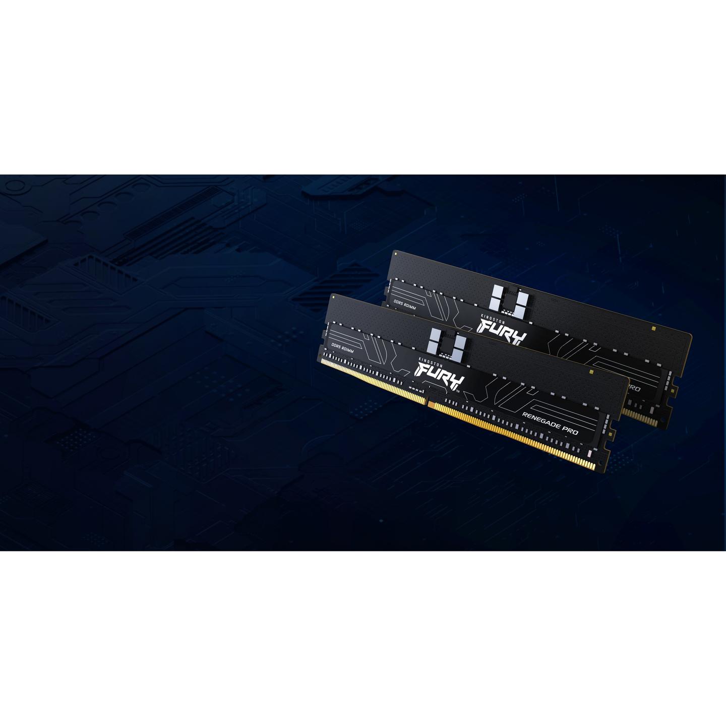 RAM Memorie DDR5 Kingston FURY Renegade Pro / 256GB (8x32GB) / RDIMM / 6400MT/s / CL32 / 288-pin - Zezë - 7