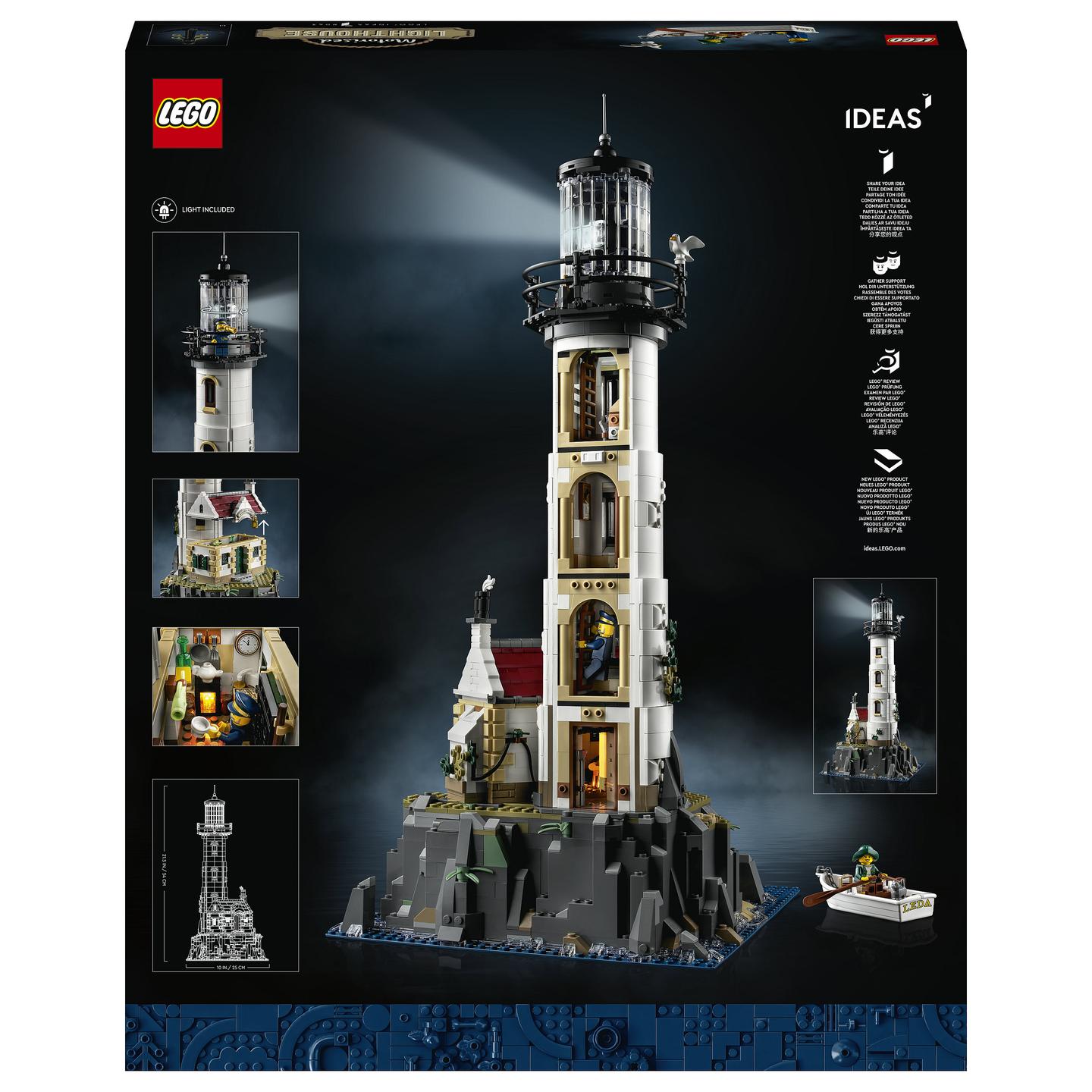 LEGO Ideas Motorised Lighthouse 21335 - 9