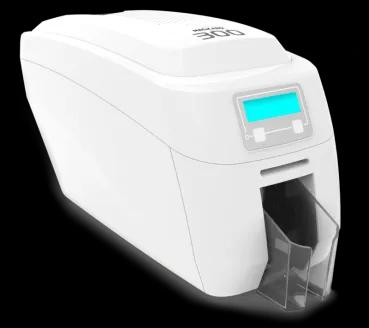 Printer për Karta Magicard 300 Duo, 300 dpi, printim Dyanësh, USB, Ethernet - Bardhë - 3