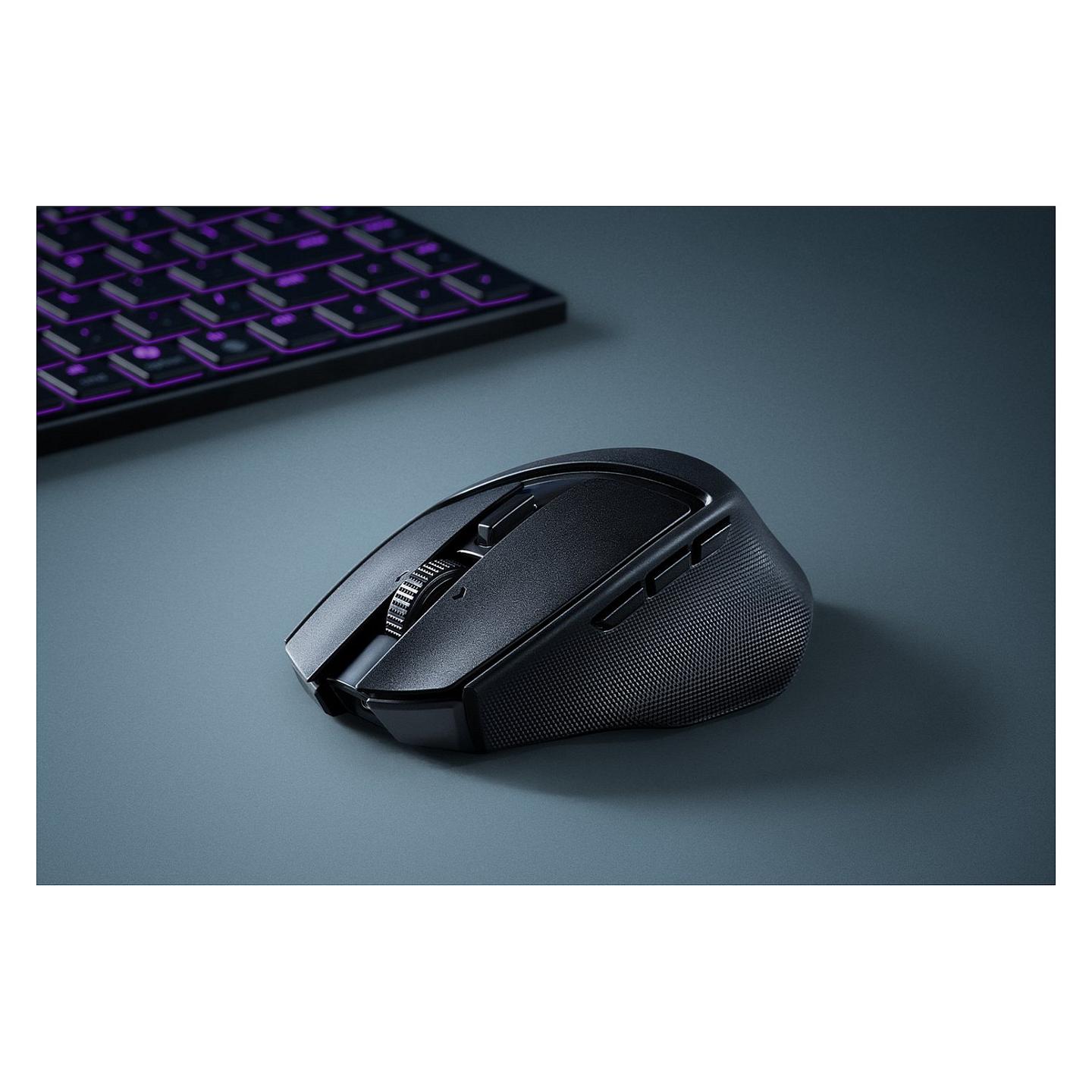 Maus Gaming pa Kabllo Razer Basilisk Mobile / RF Wireless + USB-C / 18000 DPI – Zezë / Verdhe - 3