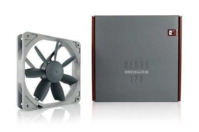 Ftohës për Kasë Noctua NF-S12B redux-1200 PWM, 120mm, 400–1200 RPM, 59.21 CFM, 4-pin - Gri - 3
