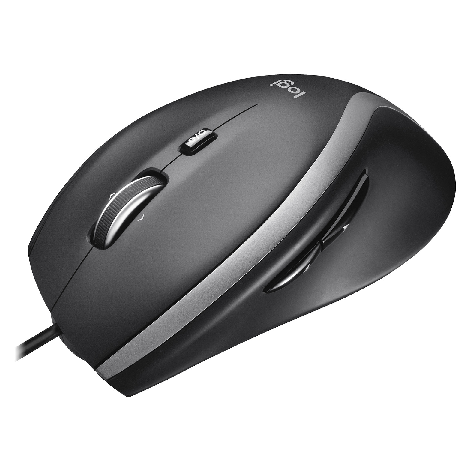 Maus me kabllo Logitech M500s / Optik / 4000 DPI / 7 Butona / Hyper-Fast Scroll - Zezë - 3