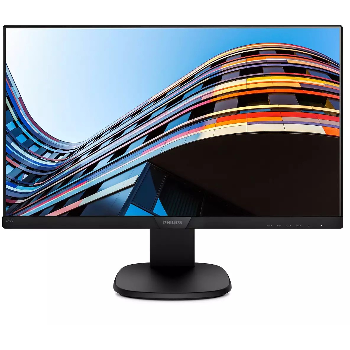 Monitor Philips S-line 243S7EHMB / 23.8" / Full HD IPS / 60Hz / 5ms / HDMI+VGA - Zezë - 2