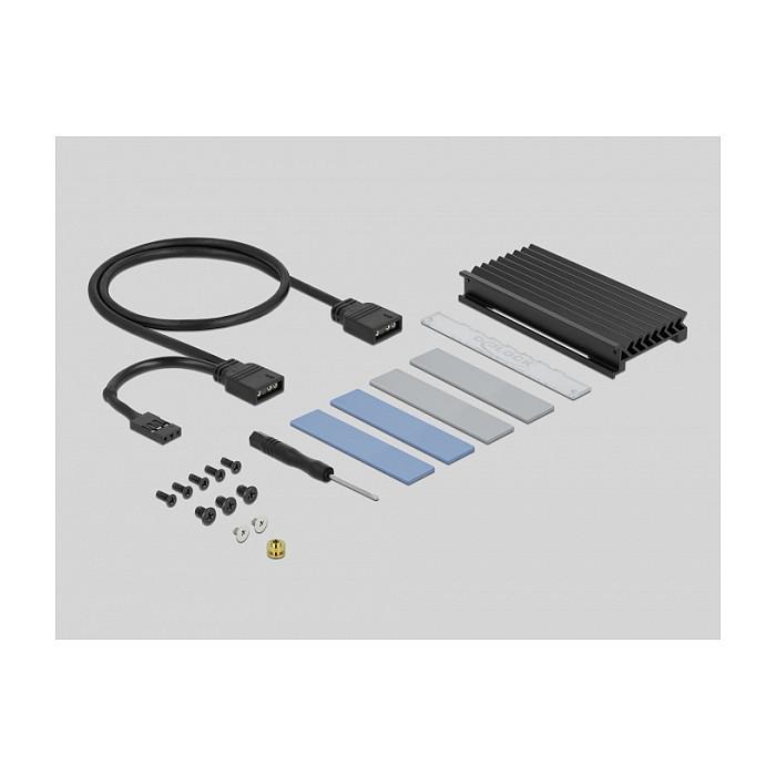 Kartë Zgjerimi PCI Express Delock 89013 / PCIe 4.0 x4 / 1x M.2 Key M / NVMe / Low Profile - 4